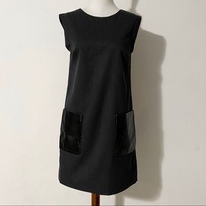 J.CREW Dark Gray Tube Dress